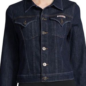 Hudson Buttoned Denim Jacket-see comment